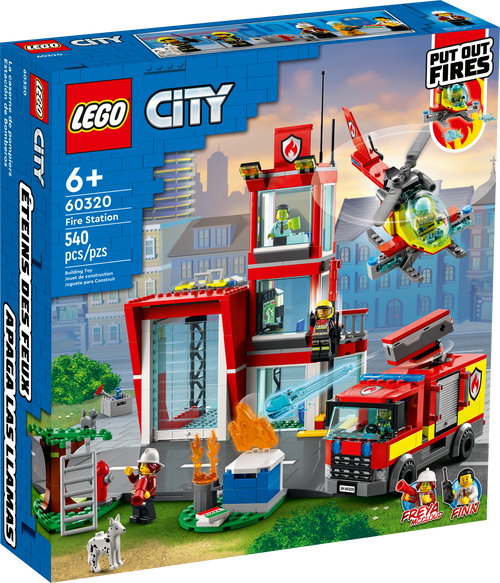 60320 Fire Station (Retired) (New Sealed) product image 1, provided for visual reference and product detail review