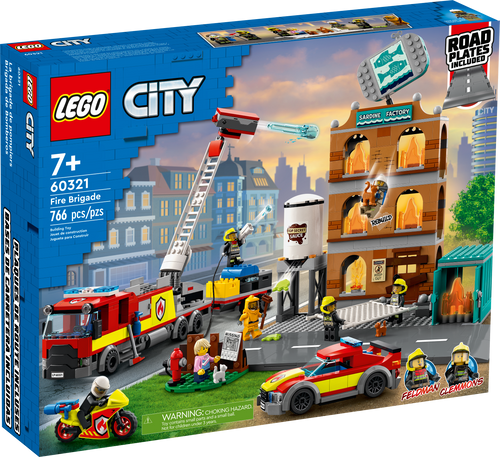 60321 Fire Brigade (Retired) (New Sealed) product image 1, provided for visual reference and product detail review