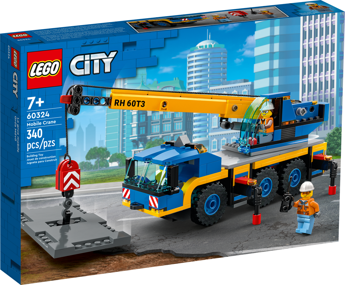 60324 Mobile Crane (Retired) (New Sealed) product image 1, provided for visual reference and product detail review