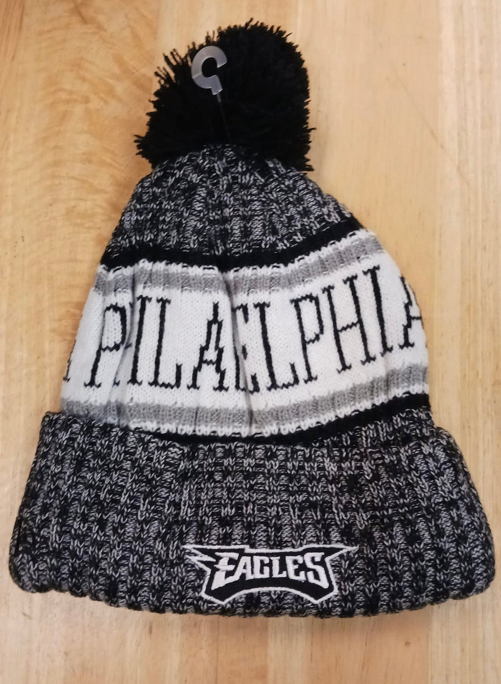 Philadelphia Eagles NFL New Era winter knit Hat with Pom product image 2