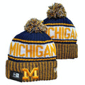 Michigan Wolverines NCAA New Era winter Hat with Pom product image 1