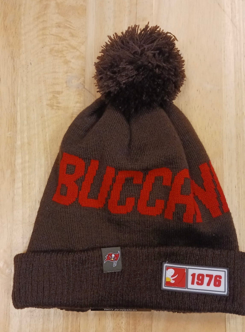Tampa Bay Buccaneers NFL New Era winter knit Hat with Pom product image 1