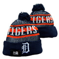 Detroit Tigers MLB New Era winter Hat with Pom product image 1