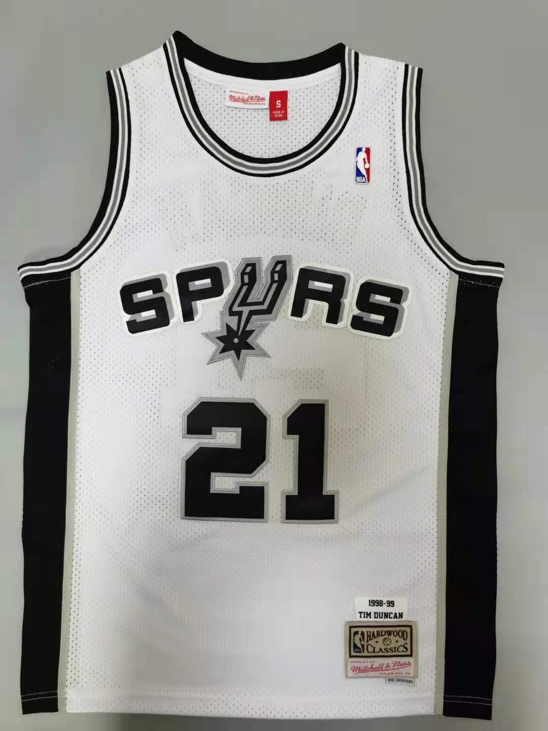 Tim Duncan San Antonio Spurs Jersey white Mitchell & Ness product image 2