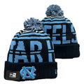 North Carolina Tar Heels NCAA New Era winter Hat with Pom product image 1