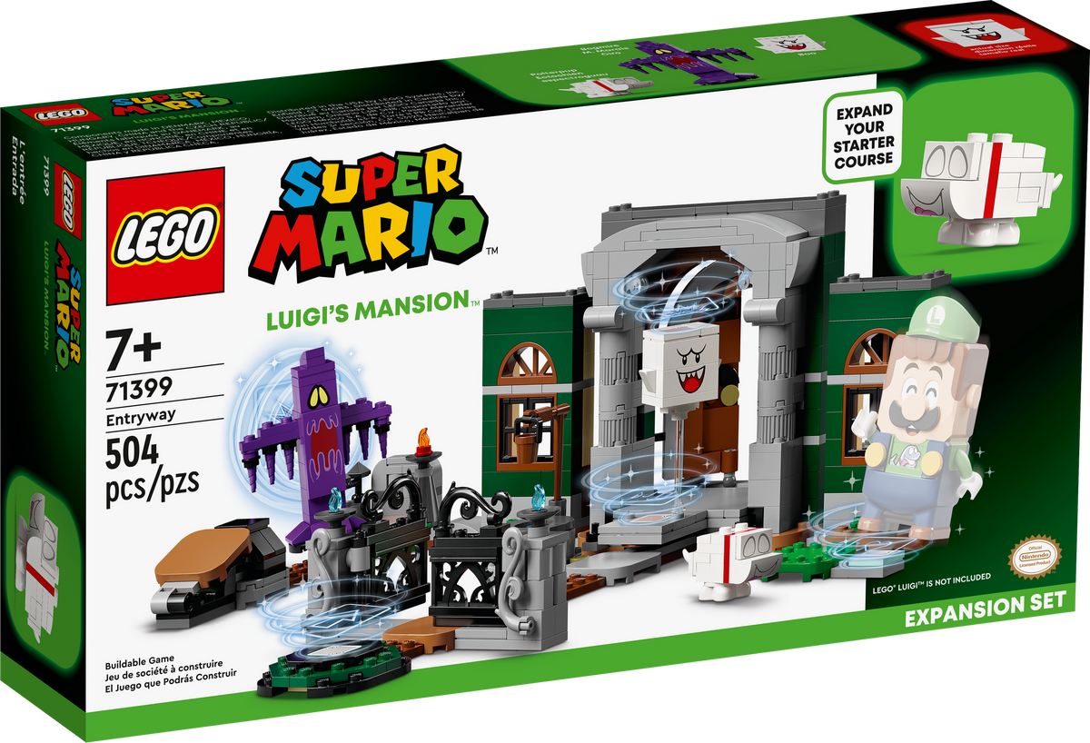 71399 Luigi's Mansion Entryway Expansion Set product image 1, provided for visual reference and product detail review
