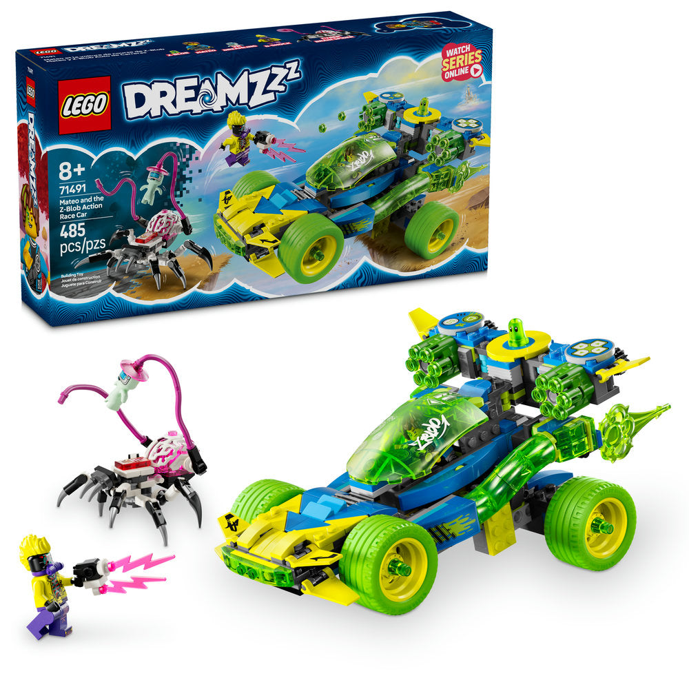 71491 Mateo and the Z-Blob Action Race Car (Retired) LEGO Dreamzzz product image 2, provided for visual reference and