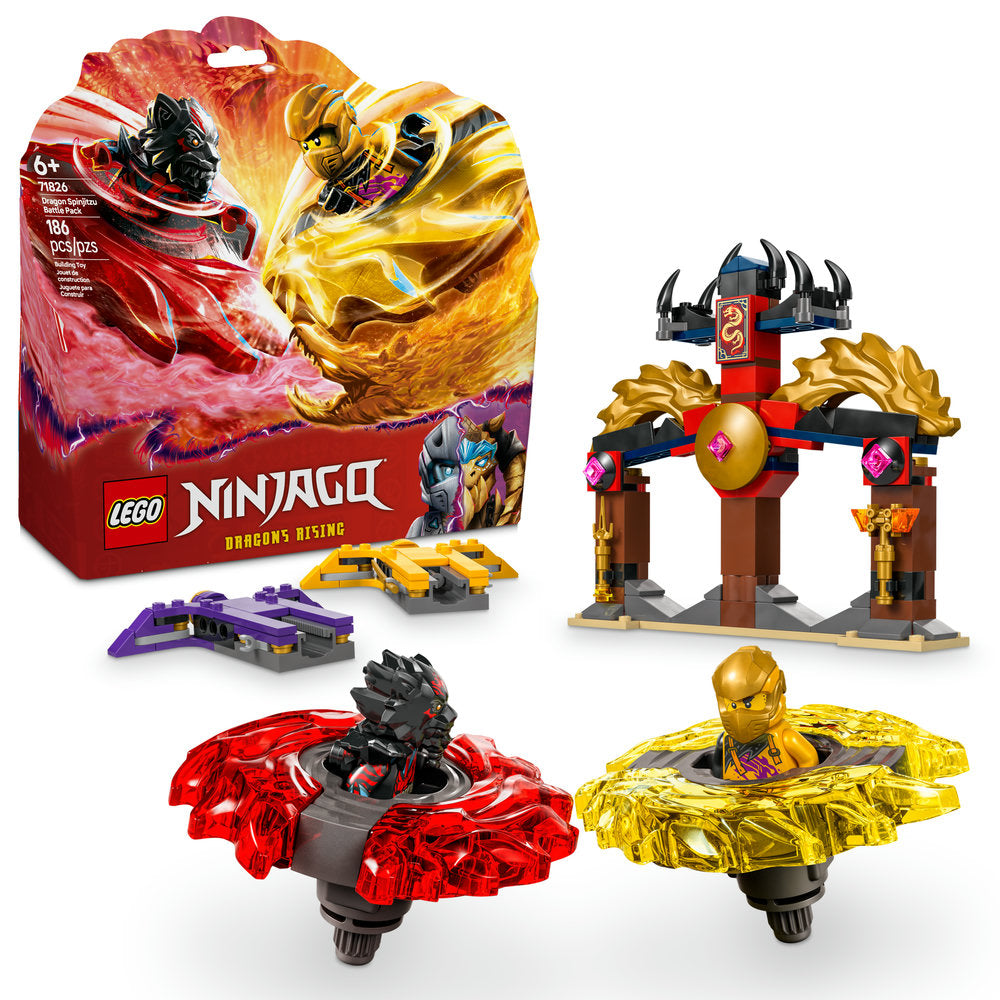 71826 Dragon Spinjitzu Battle Pack (Retired) LEGO Ninjago product image 2, provided for visual reference and product detail