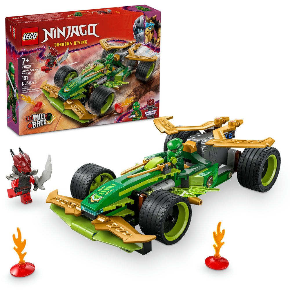 71828 Lloyd's Pull-Back Race Car (Retired) LEGO Ninjago product image 2, provided for visual reference and product detail