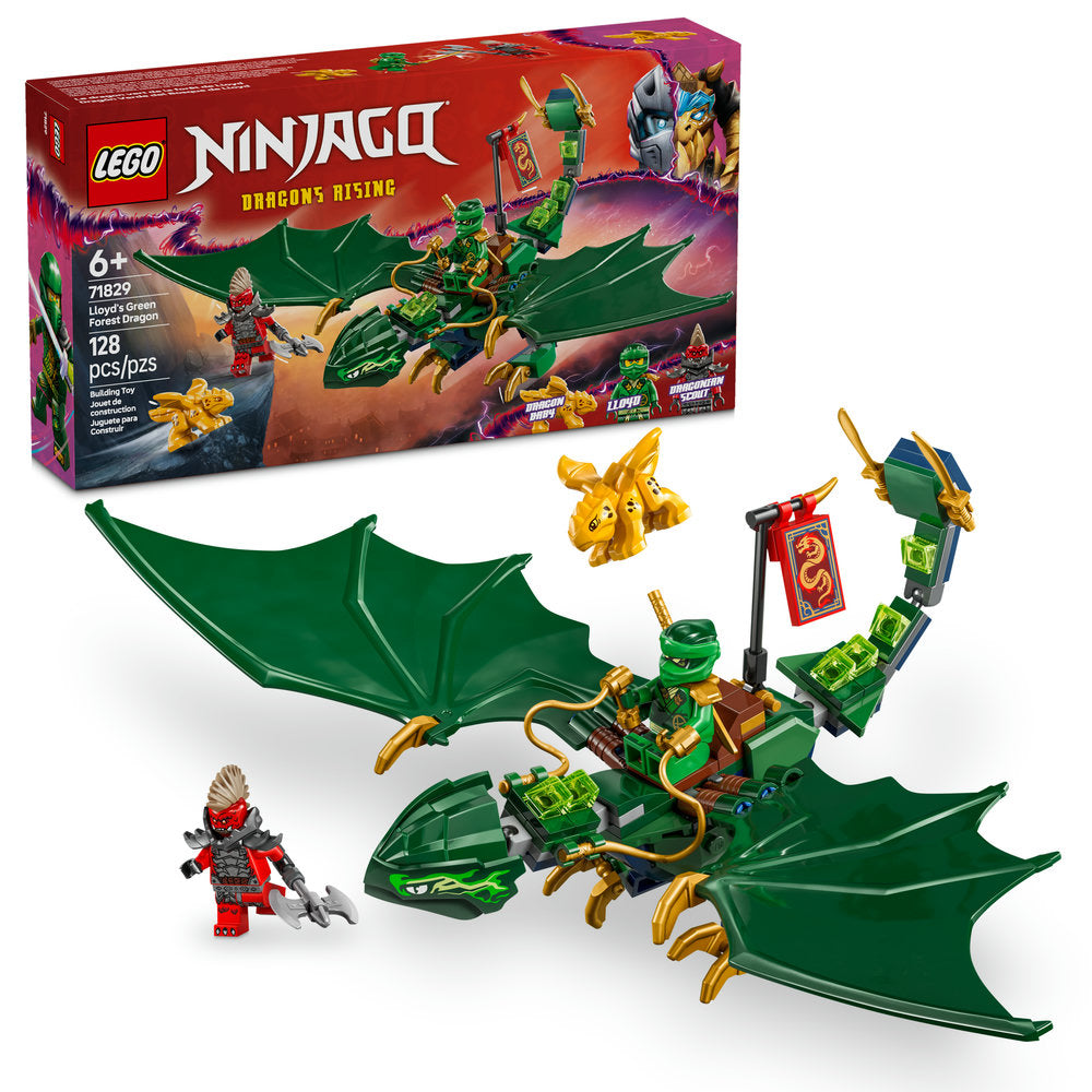 71829 Lloyd's Green Forest Dragon (Retired) LEGO Ninjago product image 2, provided for visual reference and product detail