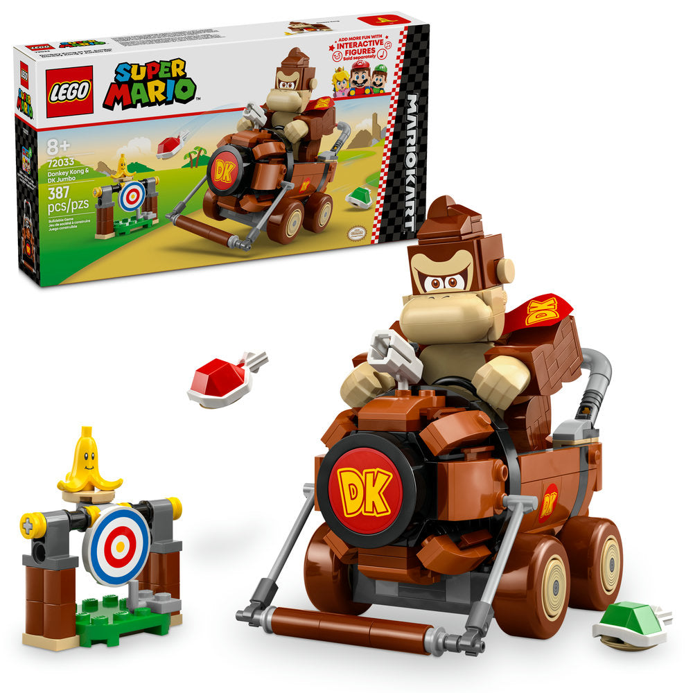 72033 Mario Kart - Donkey Kong & DK Jumbo (Retired) LEGO Super Mario product image 2, provided for visual reference and