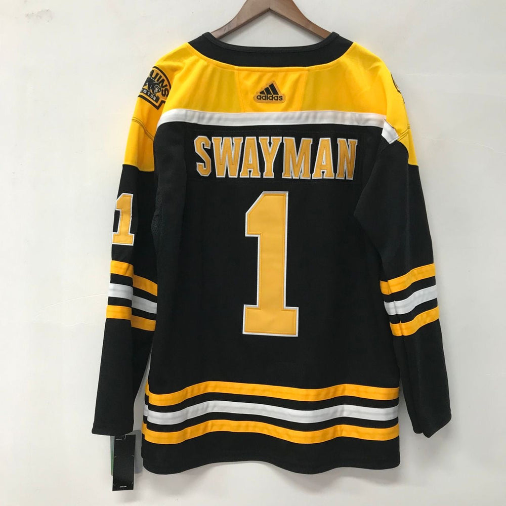Jeremy Swayman Boston Bruins Official NHL Jersey Adidas
