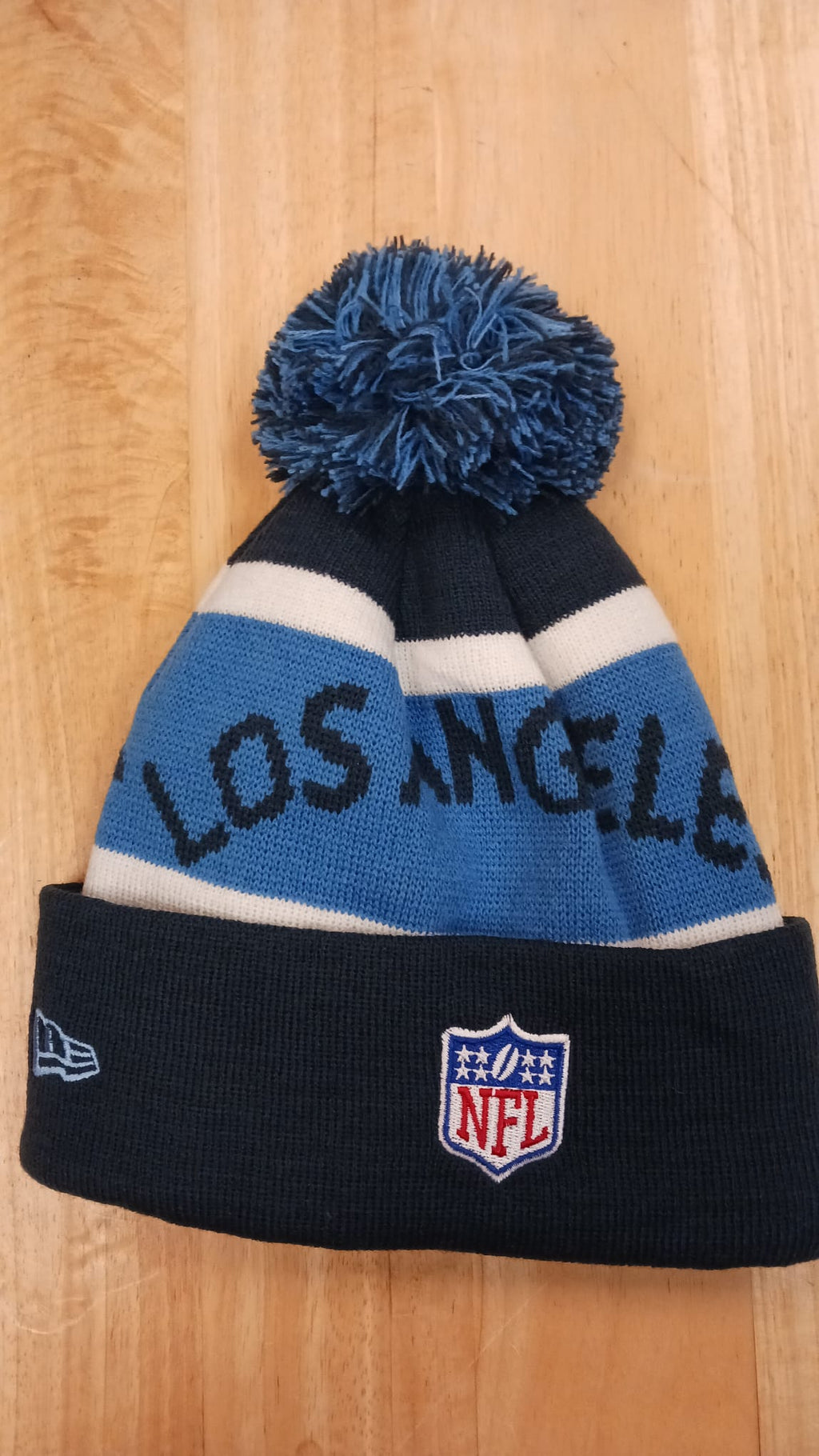 Los Angeles Chargers NFL New Era winter Hat with Pom product image 2