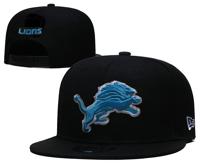 Detroit Lions New Era NFL Hat flat brim adjustable product image 1