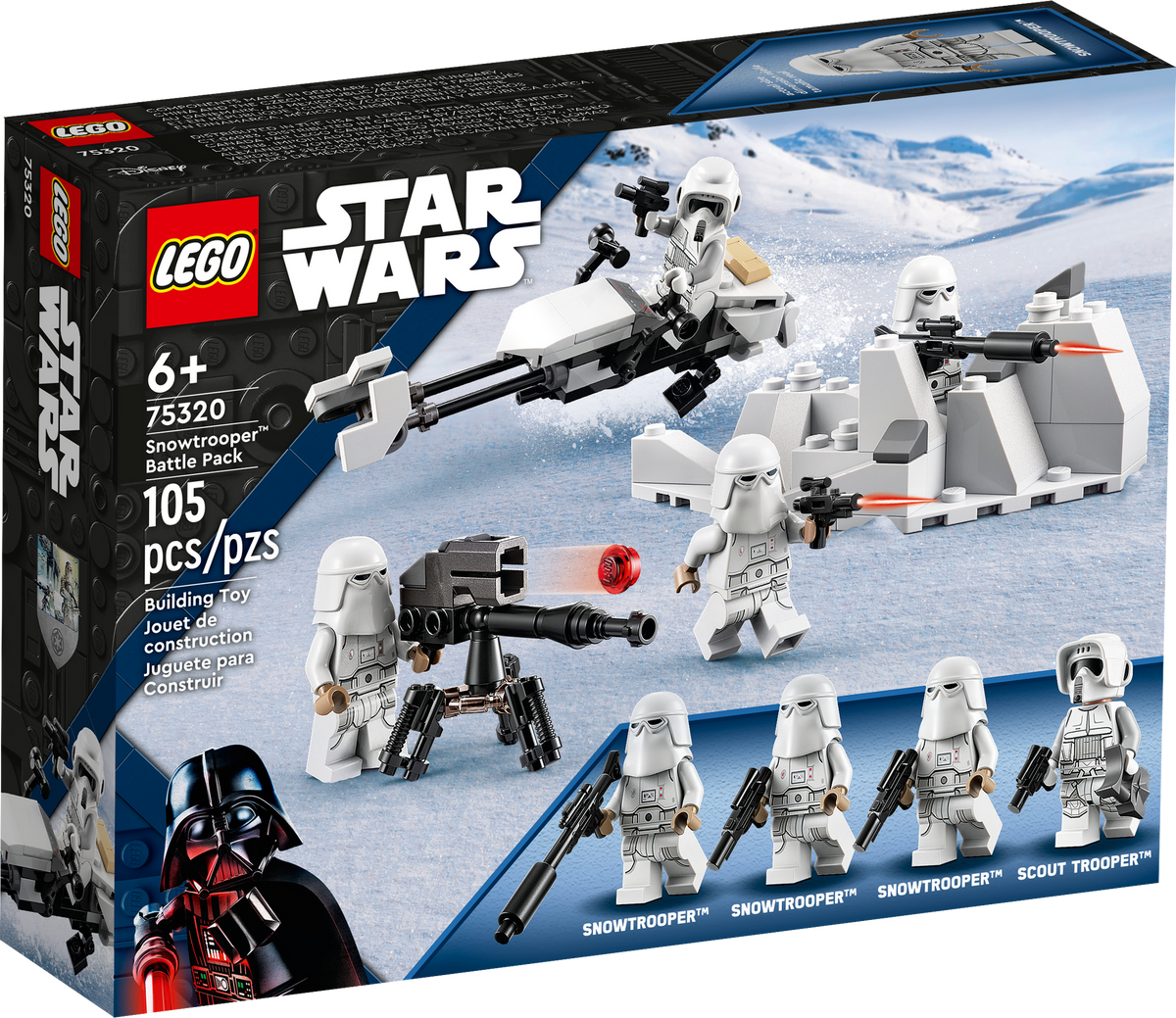 75320 Snowtrooper Battle Pack (Retired) (New Sealed) product image 1, provided for visual reference and product detail review