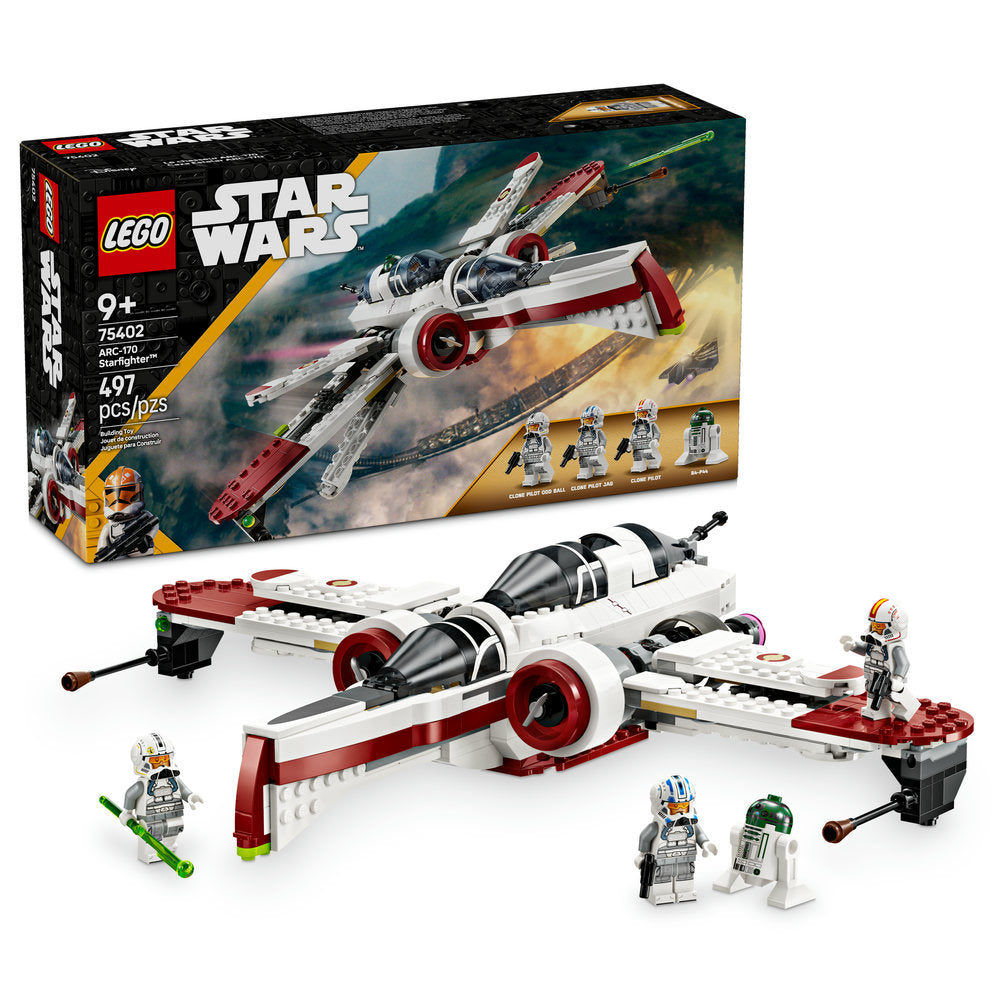 75402 ARC-170 Starfighter (Retired) LEGO Star Wars product image 2, provided for visual reference and product detail review