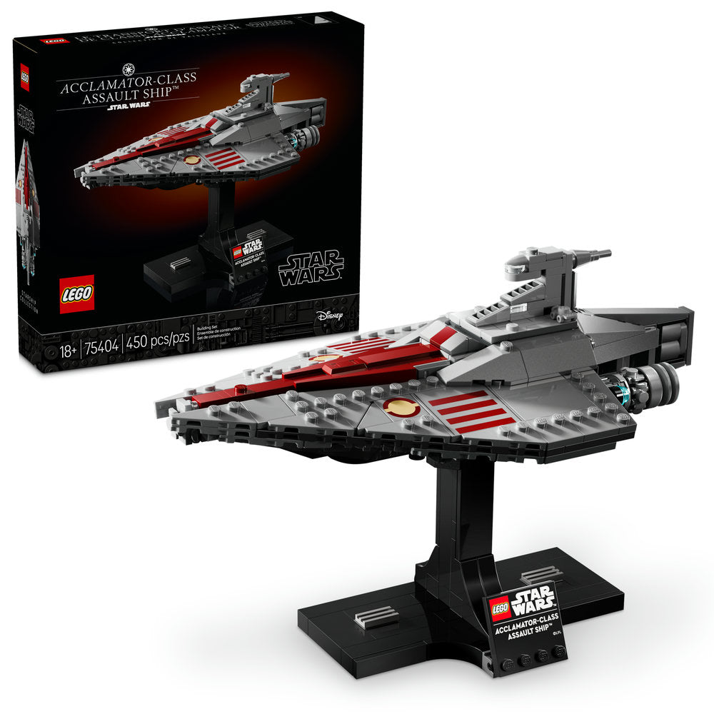 75404 Acclamator-Class Assault Ship (Retired) LEGO Star Wars product image 2, provided for visual reference and product