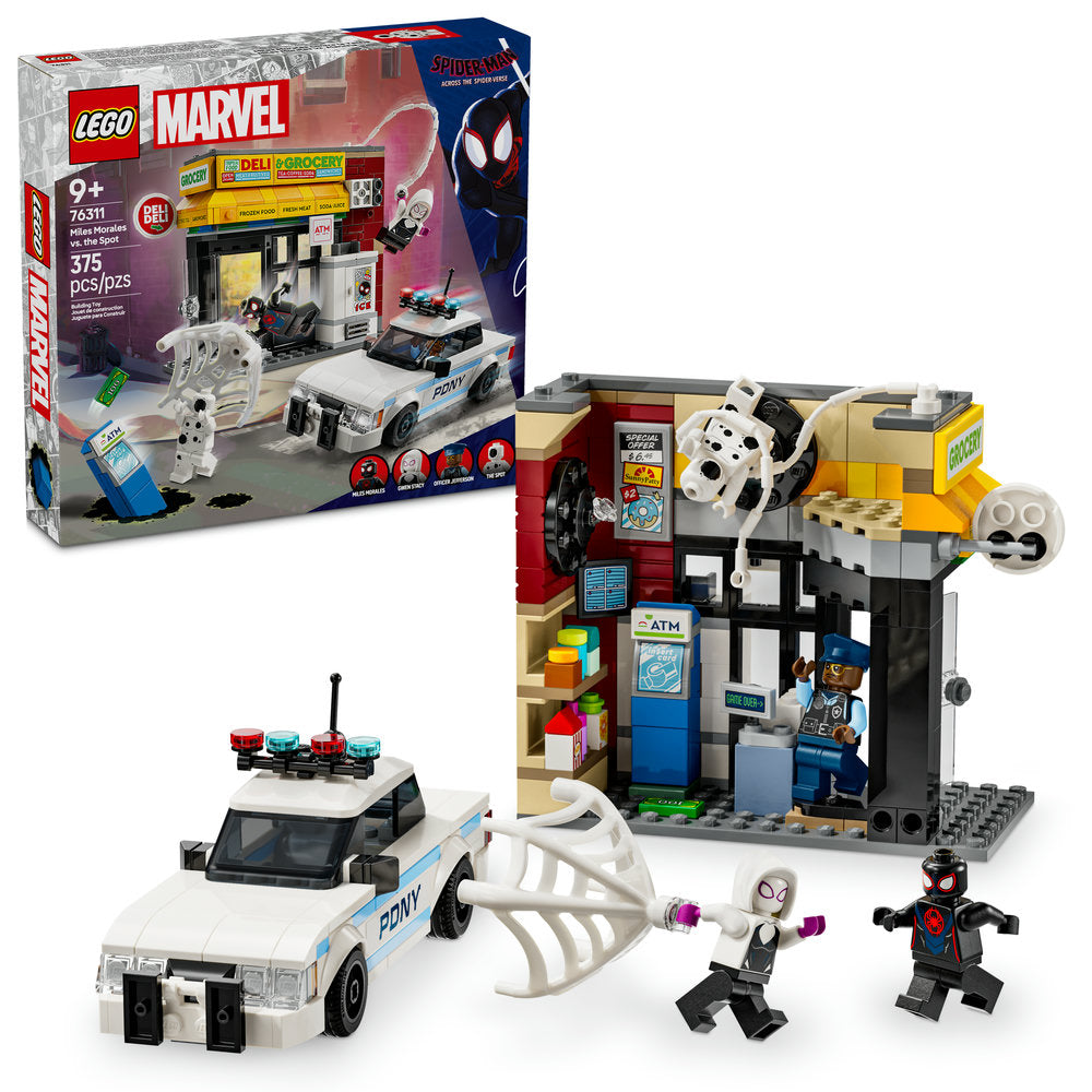 76311 Miles Morales vs. the Spot (Retired) LEGO Super Heroes product image 2, provided for visual reference and product