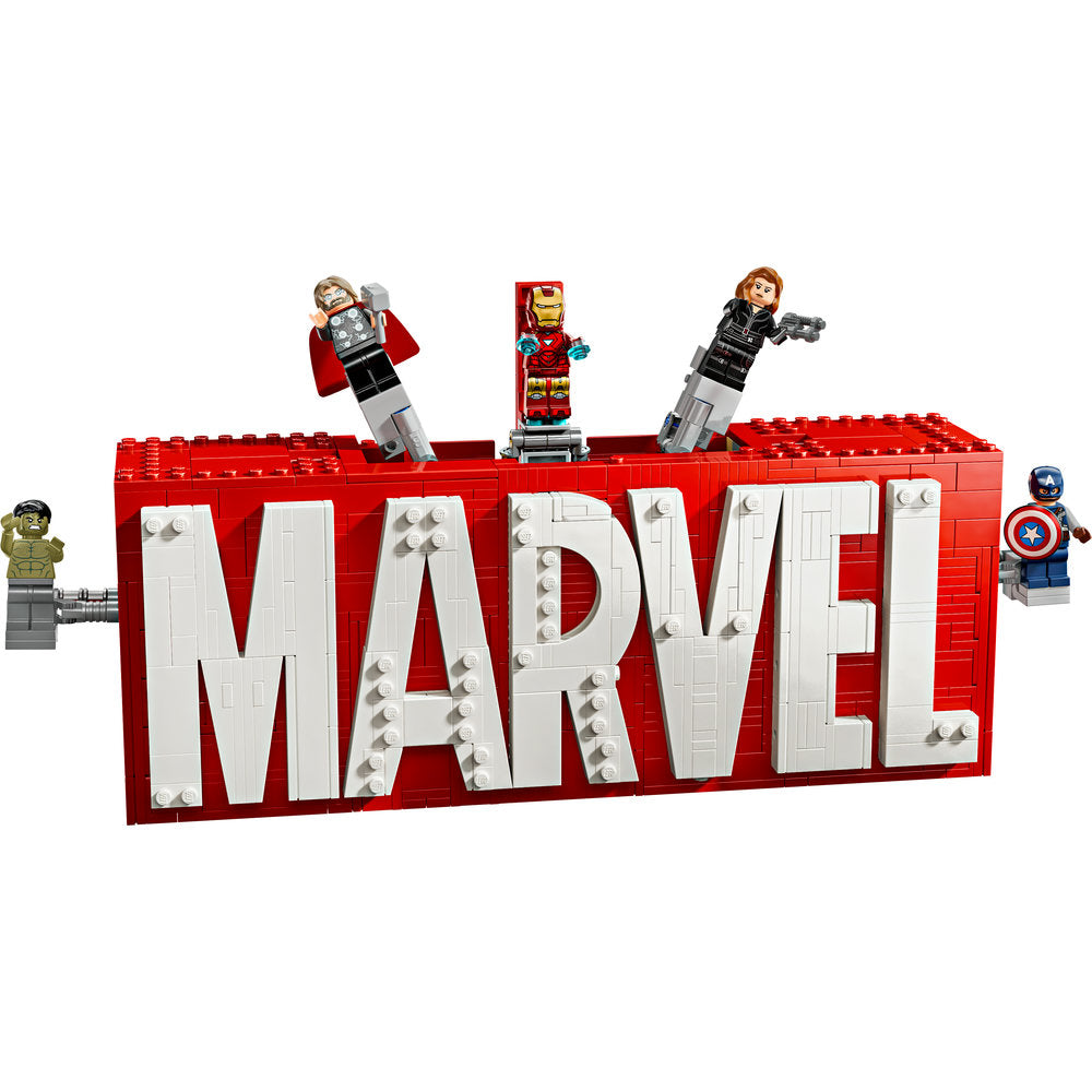 76313 MARVEL Logo (Retired) LEGO Super Heroes product image 3, provided for visual reference and product detail review