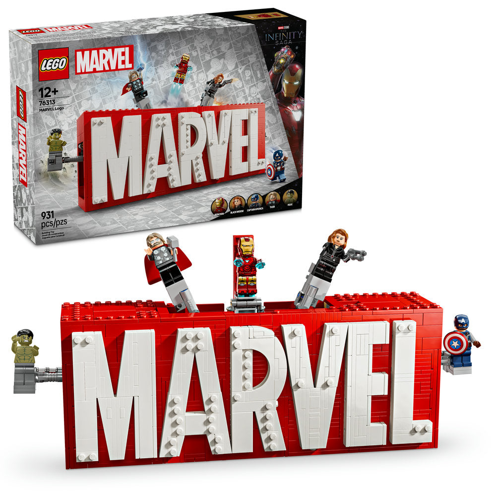 76313 MARVEL Logo (Retired) LEGO Super Heroes product image 2, provided for visual reference and product detail review