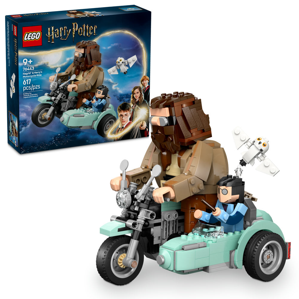 76443 Hagrid & Harry's Motorcycle Ride (Retired) LEGO Harry Potter product image 2, provided for visual reference and