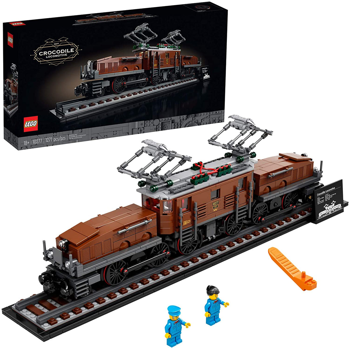 10277 Crocodile Locomotive (Retired) (New Sealed) product image 1, provided for visual reference and product detail review