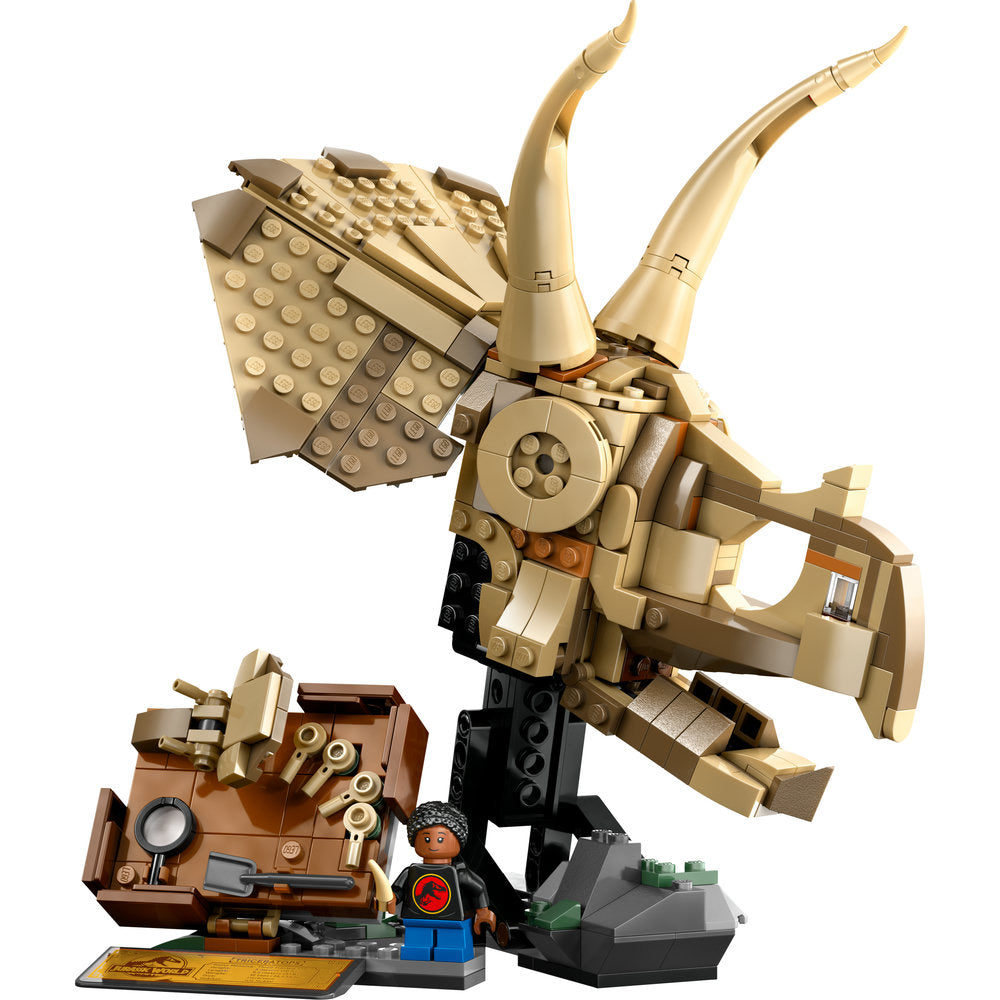 76969 Dinosaur Fossils: Triceratops Skull (Retired) LEGO Jurassic World product image 3, provided for visual reference and