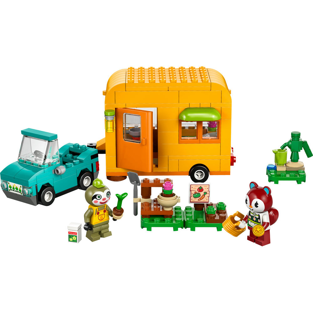 77054 Leif's Caravan & Garden Shop (Retired) LEGO Animal Crossing product image 3, provided for visual reference and product