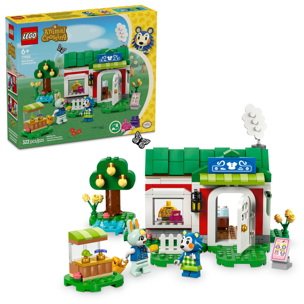 77055 Able Sisters' Clothing Shop (Retired) LEGO Animal Crossing product image 2, provided for visual reference and product