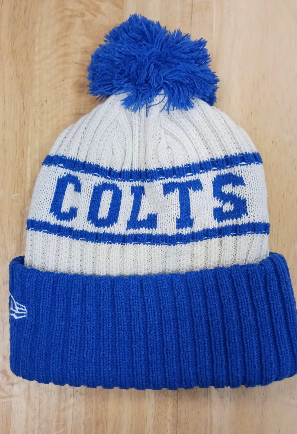 Indianapolis Colts NFL New Era winter knit Hat with Pom product image 2