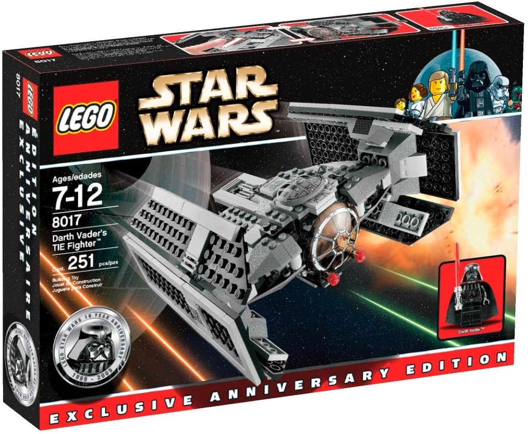 8017 Darth Vader's TIE Fighter (Retired) product image 1, provided for visual reference and product detail review