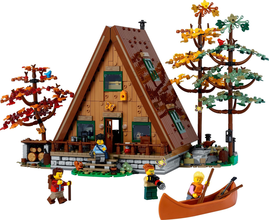 21338 LEGO Ideas A-Frame Cabin (Retired) (Open Box, Sealed Bags) product image 2, provided for visual reference and product