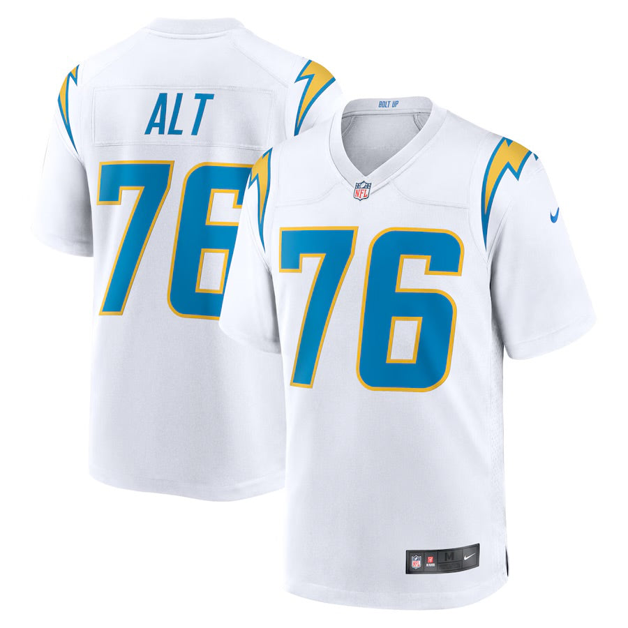 Joe Alt Los Angeles Chargers Official NFL NIKE Jersey white product image 1