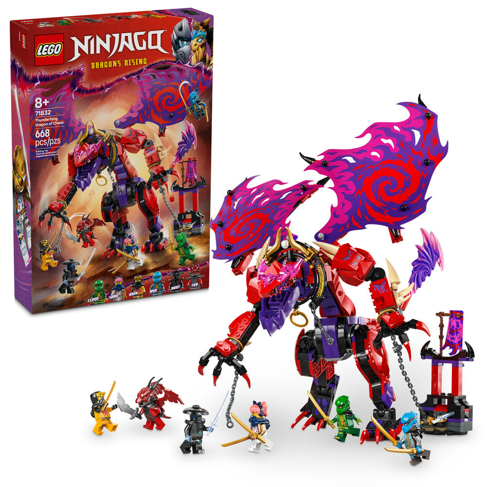 71832 Thunderfang Dragon of Chaos (Retired) LEGO Ninjago product image 2, provided for visual reference and product detail