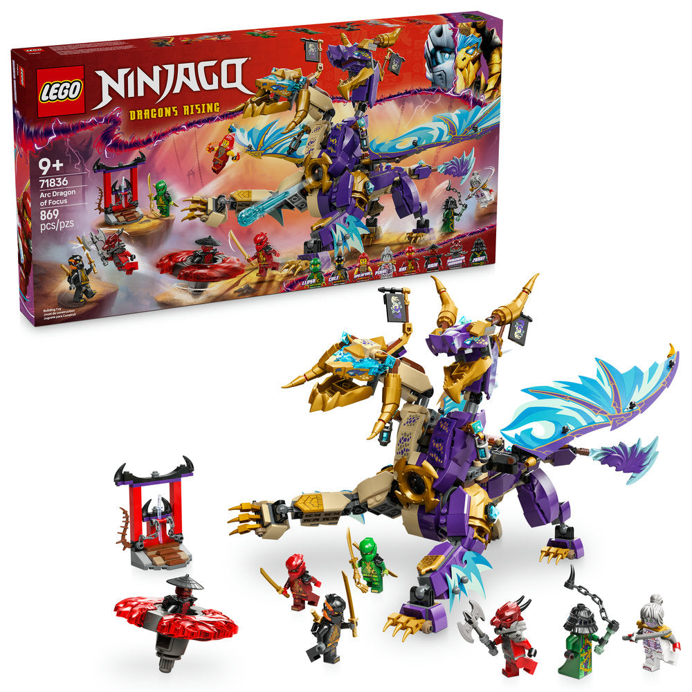 71836 Arc Dragon of Focus (Retired) LEGO Ninjago product image 2, provided for visual reference and product detail review