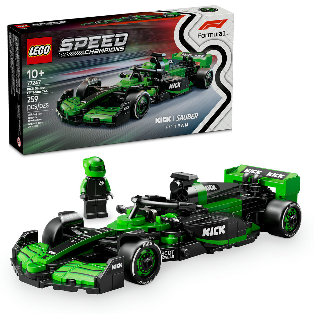 77247 KICK Sauber F1 Team C44 (Retired) LEGO Speed Champions product image 2, provided for visual reference and product