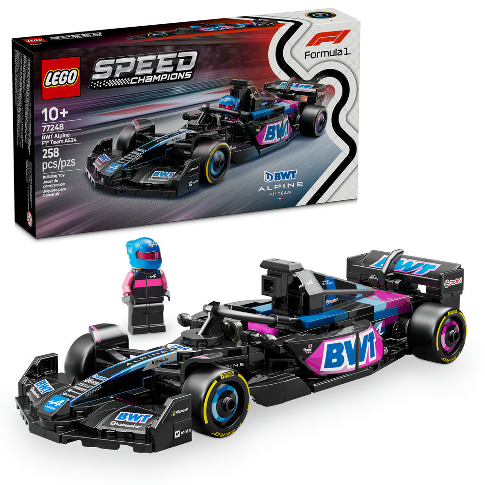 77248 BWT Alpine F1 Team A524 (Retired) LEGO Speed Champions product image 2, provided for visual reference and product