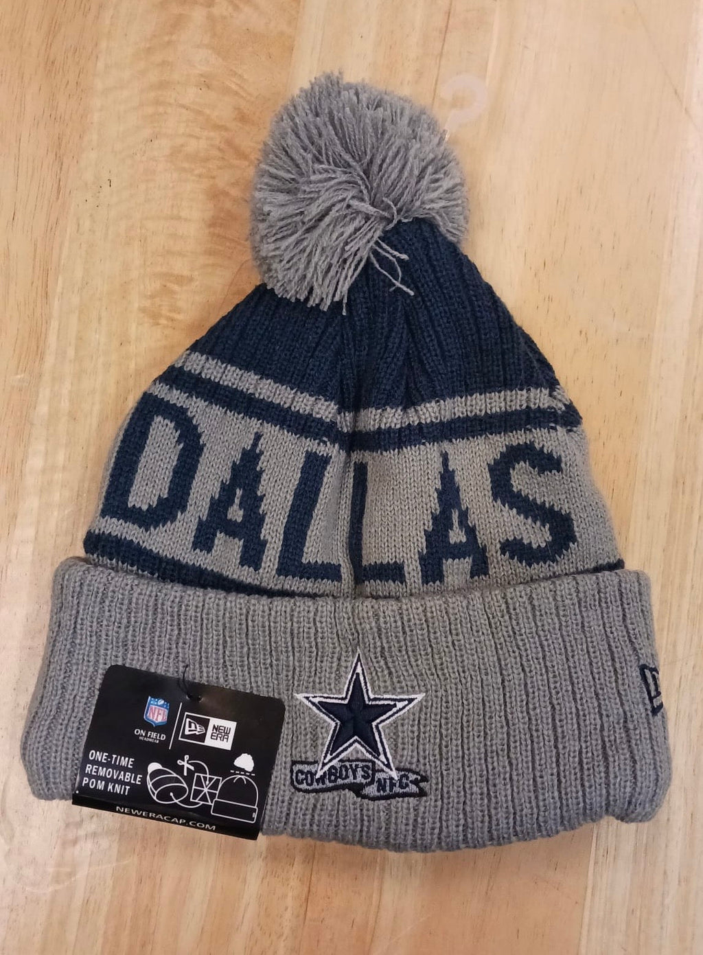 Dallas Cowboys NFL New Era winter knit Hat with Pom product image 1