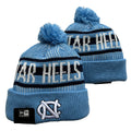North Carolina Tar Heels NCAA New Era winter Hat with Pom product image 1