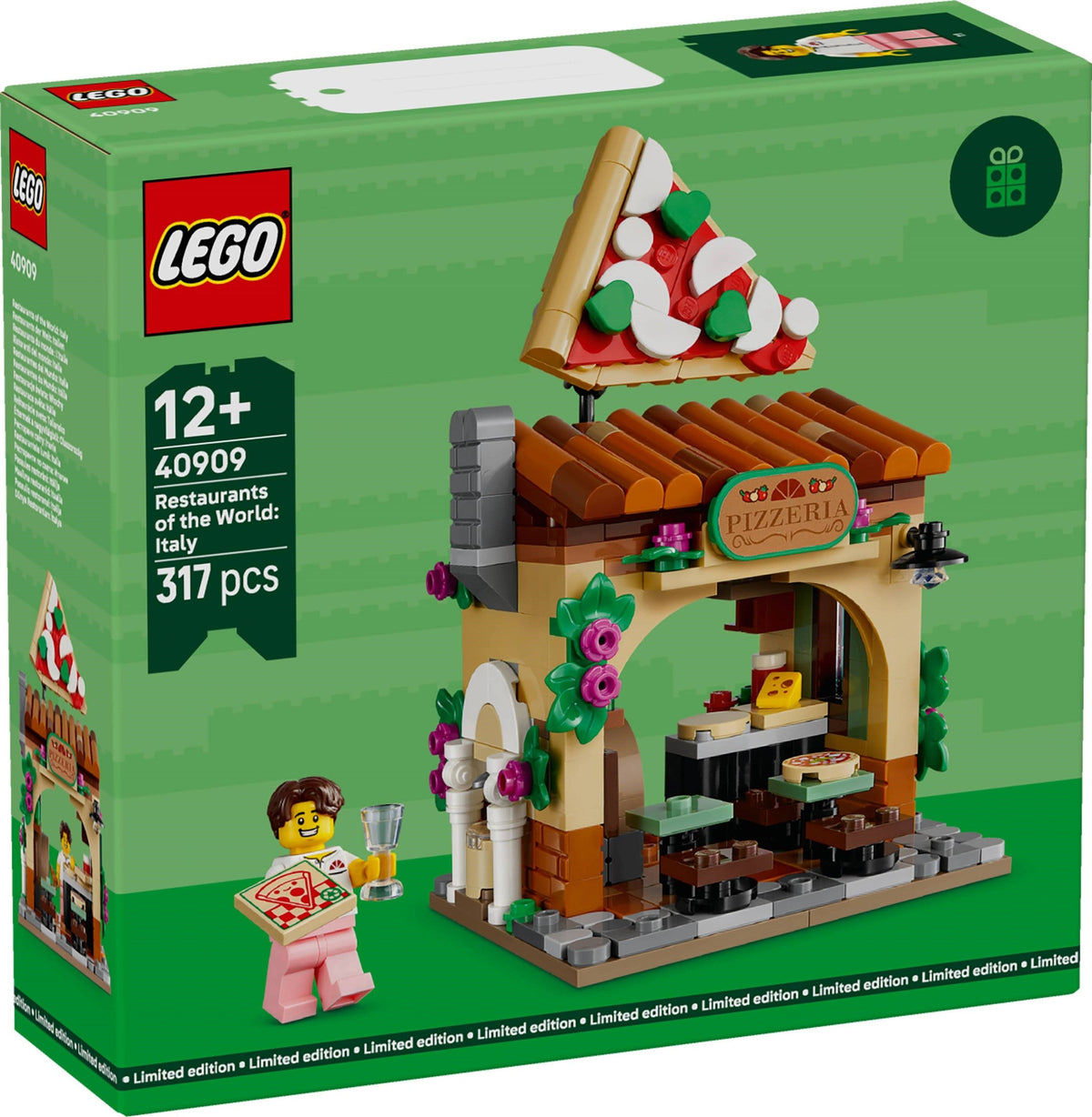 40909 Restaurants of the World: Italy (Retired) (New Sealed) product image 1, provided for visual reference and product