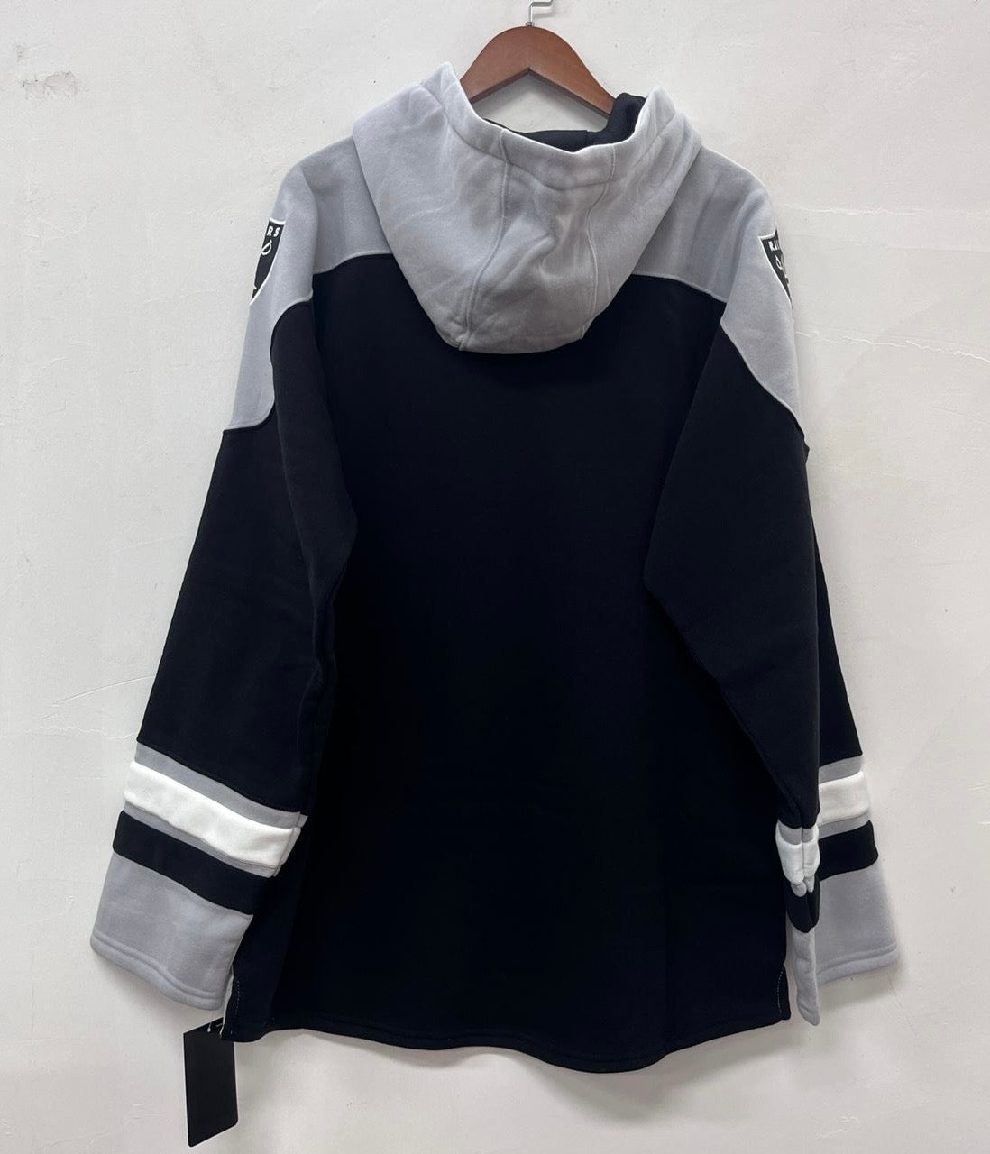 Las Vegas Raiders Official NFL Hockey style hoodie product image 2