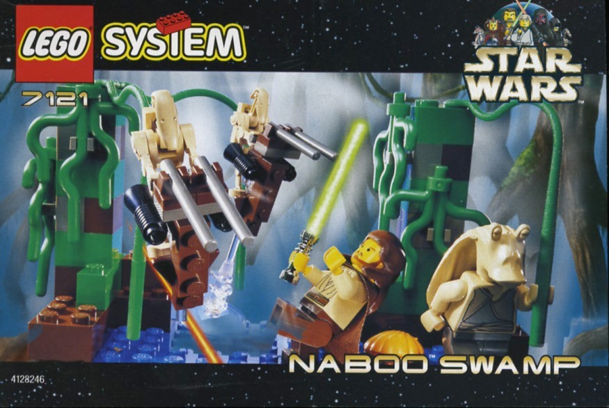 7121 Naboo Swamp (Retired) (New Sealed) product image 2, provided for visual reference and product detail review