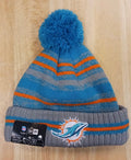 Miami Dolphins NFL New Era winter knit Hat with Pom product image 1