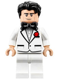 SH308 Bruce Wayne - White Tuxedo product image 1, provided for visual reference and product detail review