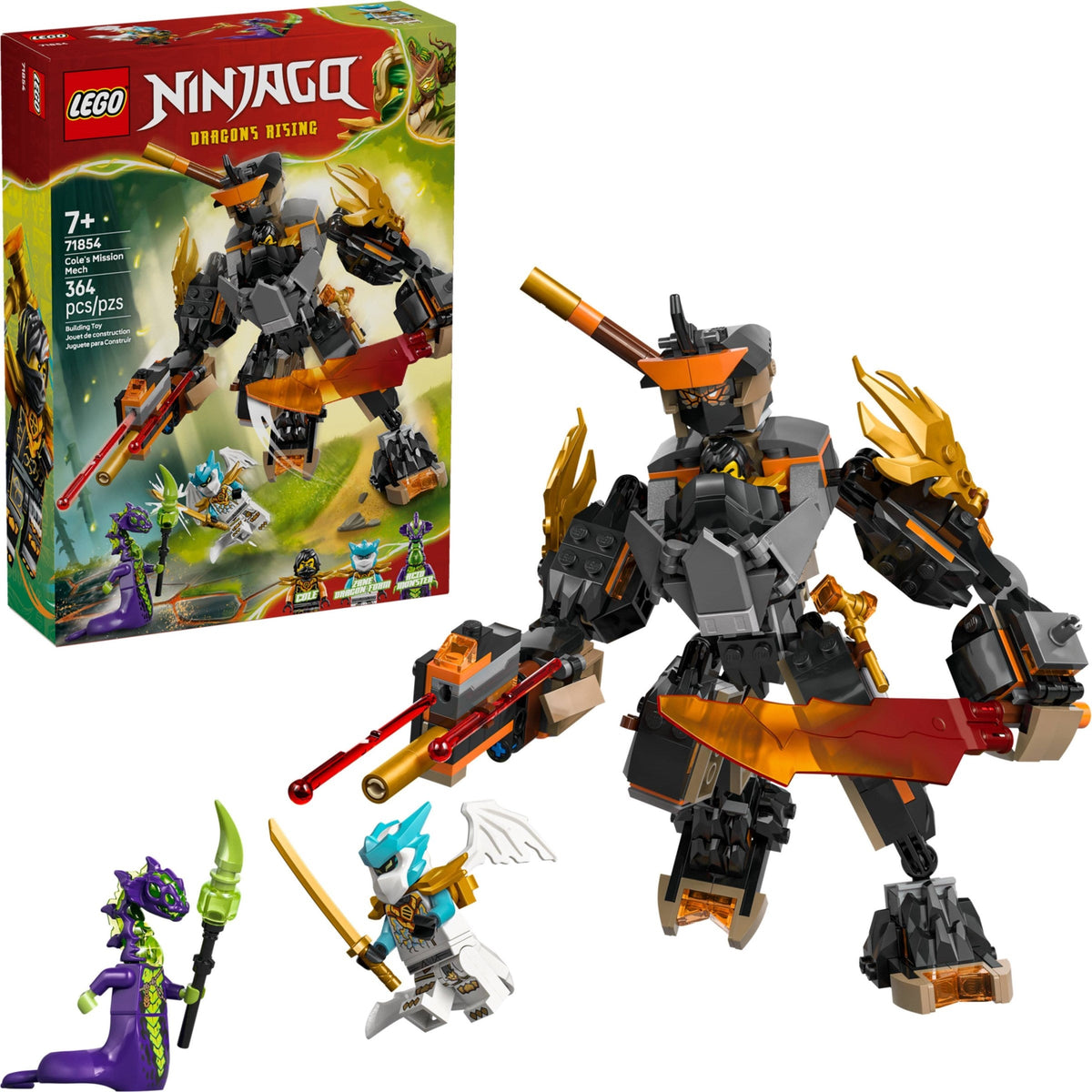 71854 Cole's Mission Mech (Certified Complete) product image 1, provided for visual reference and product detail review