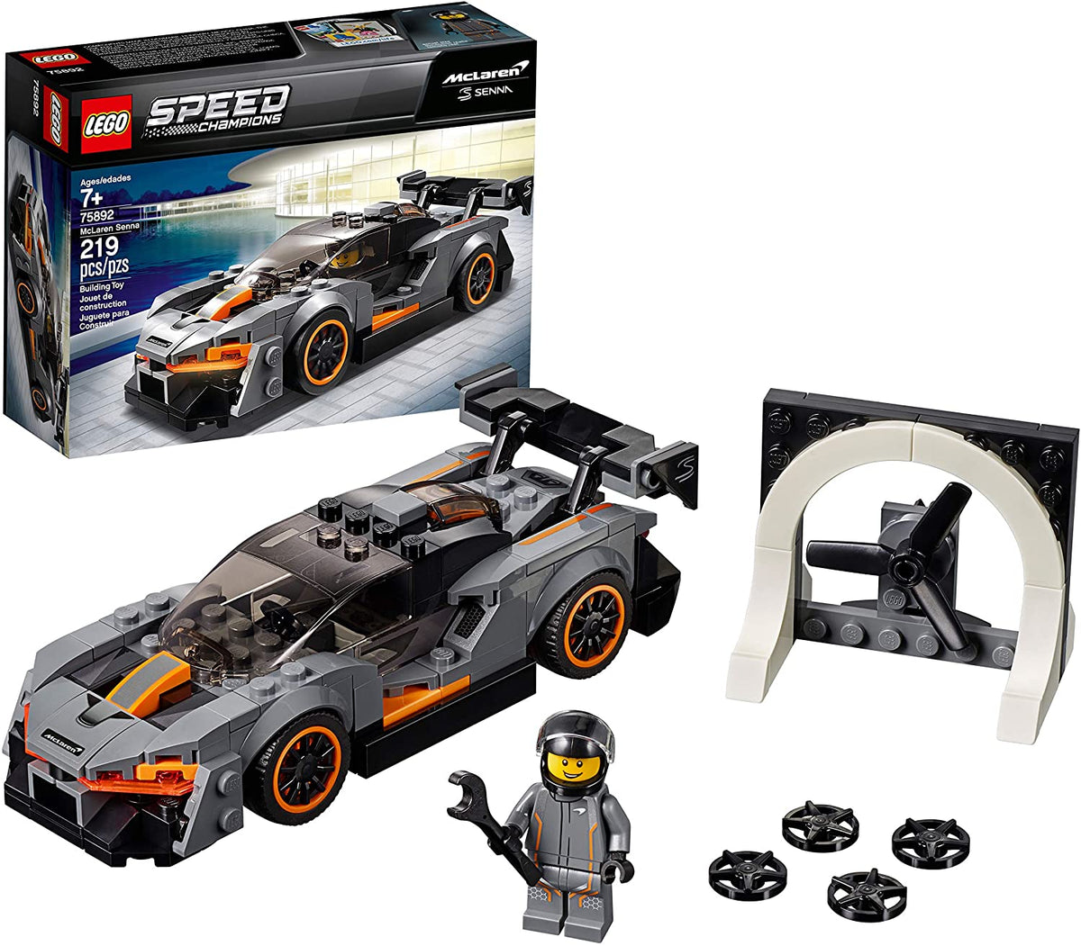 75892 Speed Champions McLaren Senna (Retired) product image 1, provided for visual reference and product detail review