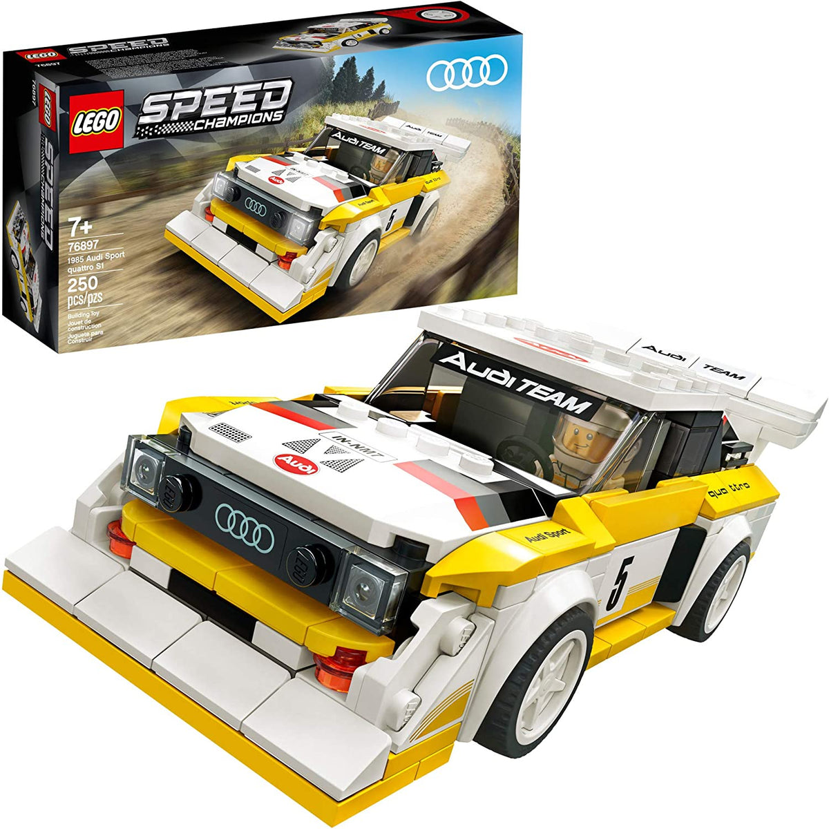 76897 1985 Audi Sport quattro S1 (Retired) (New Sealed) product image 1, provided for visual reference and product detail