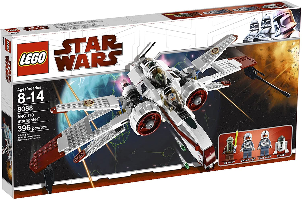 8088 ARC-170 Starfighter (Retired) (New Sealed) product image 1, provided for visual reference and product detail review