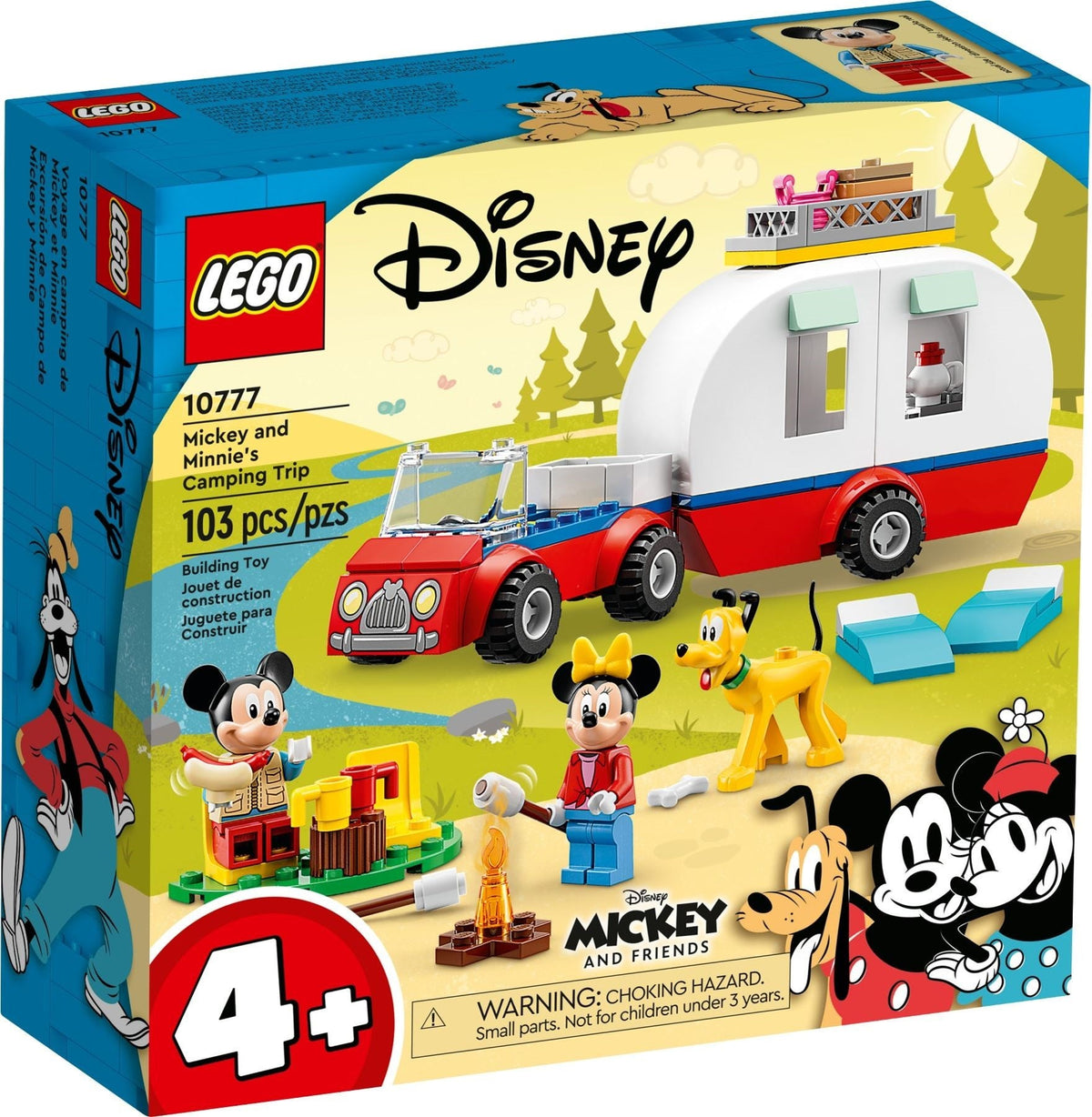 10777 Mickey and Minnie's Camping Trip (Retired) (Certified Complete) product image 1, provided for visual reference and