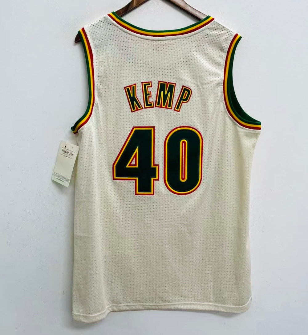 Shawn Kemp Seattle SuperSonics Official NBA Mitchell & Ness